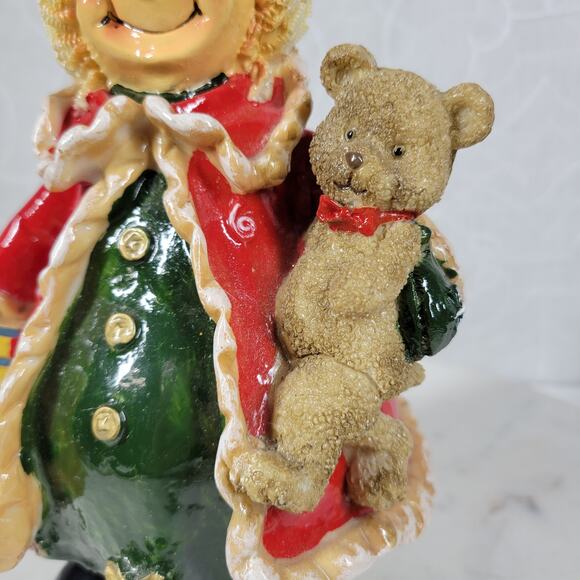 Vintage Kirklands Mrs. Claus Christmas Ceramic Figurine 8 Inch  Clause & Co. - Picture 7 of 16